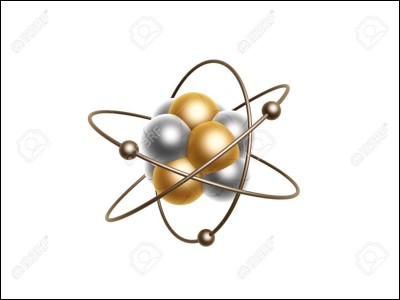 Dans un atome, quelles sont les particules qui gravitent autour du noyau ?