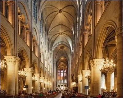 Combien la cathédrale de Notre-Dame de Paris, pouvait-elle recevoir de personnes ?