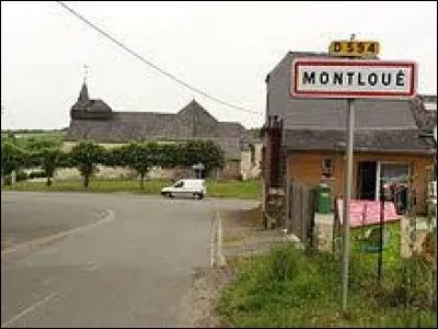 Nous sommes dans les Hauts-de-France, à l'entrée de Montloué, dans le département ...