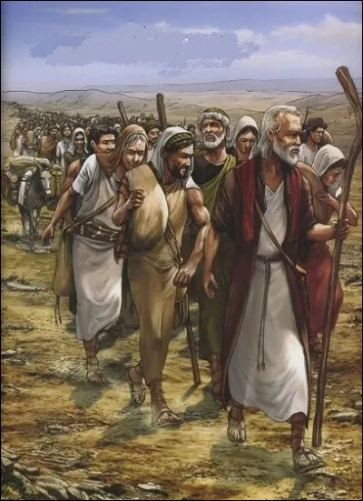 Combien d'années Moïse et son peuple seront condamnées par Dieu à errer dans le désert ?