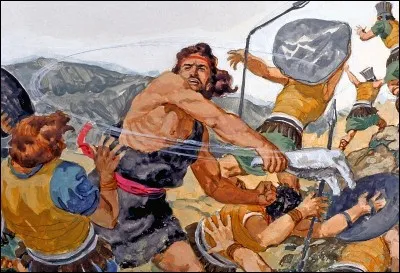 Dieu saisit ce Nazir de la tribu de Dan d'une puissance destructrice ce qui lui permit d'exploser violemment mille Philistins. Qui est-il ?