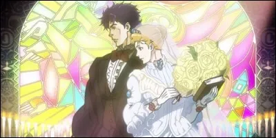 Jonathan Joestar épouse Erina Pendleton, juste après son combat contre Dio. De quel anime s'agit-il ?