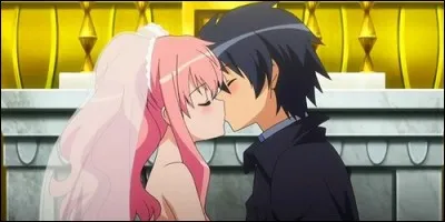 Qui se marie dans "Zero no Tsukaima" ?