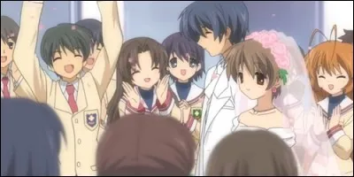 Dans quel anime Yusuke Yoshino épouse Kouko Ibuki ?