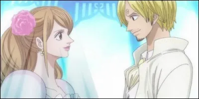 Dans "One Piece", Sanji finit par se marier avec Pudding.