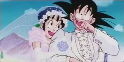 Dans "Dragon Ball", Chichi demande Goku en mariage :