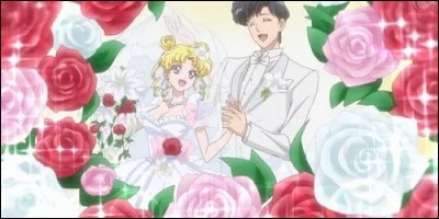 Dans "Sailor Moon Crystal", Usagi Tsukino finit par épouser son prince charmant, Tuxedo Mask, de son véritable prénom :