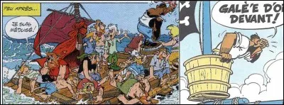 On le voit dès le 4e album des aventures d'Astérix mais il ne sera nommé que dans « La galère d'Obélix ». Ses rencontres avec nos deux héros se terminent mal pour lui et ses comparses. Il ne prononce pas une « ce'taine » consonne. On découvrira qu'il a le « ythme dans la peau » !
Dans la version anglaise, il porte le nom de « Pirate Lookout ».
Qui est-il ?