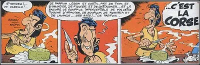 On rencontre des petits vieux assis sur un banc, des gens fiers, un produit local avec des particularités bizarres et un chef fier et ombrageux. Astérix et Obélix l'invitent à un banquet anniversaire, celui de la bataille de Gergovie !
Dans la version allemande, il se nomme « Osolemirnix » !
Qui est-il ?