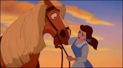 Comment s'appelle le cheval de Belle ?
