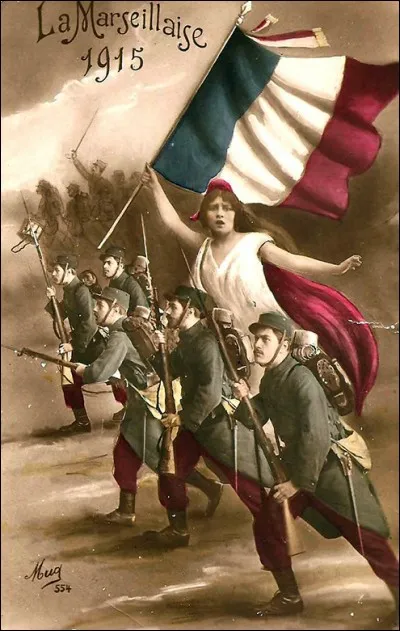Compétez les paroles de notre mythique "Marseillaise" : Liberté, Liberté chérie, combats...