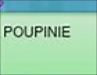 POUPINIE est au niveau ... , (en 2019)