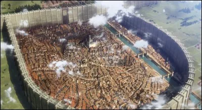 L'enceinte de l'Île du Paradis est constituée des murs...