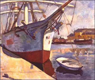 &Agrave; qui appartient la toile "Bateaux au Havre" ?