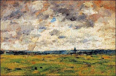 À qui doit-on ce "Paysage normand" ?