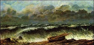 Qui est le peintre de "La Vague à Etretat" ?