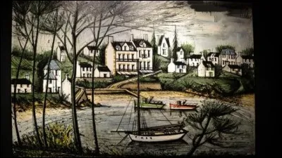 Qui a peint "Le Port clos de Bréhat" ?