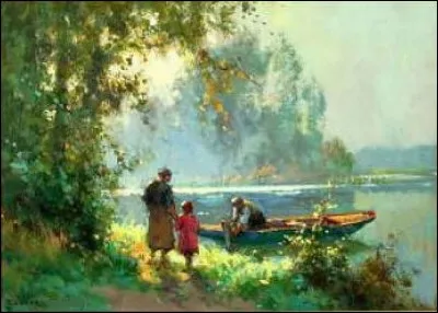 Qui a peint "Chemin en Normandie" ?