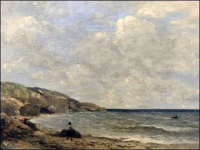 Qui a représenté "Une plage en Normandie" ?