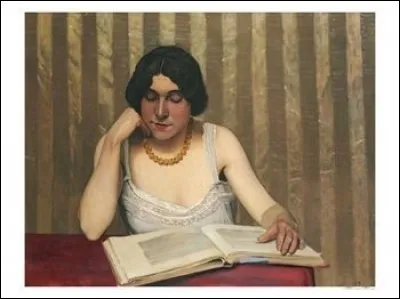 Qui est le peintre de "La Lectrice au collier jaune" ?