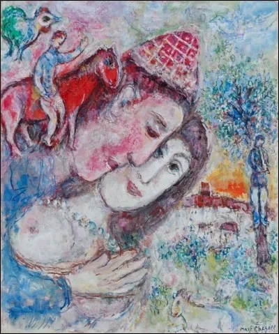 Qui est l'auteur du tableau intitulé "Le Collier bleu" ?