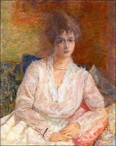 Qui a représenté "Madame Reine Thadée Natanson au collier de perles" ?