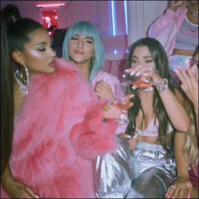 Complète les paroles : 
"Yeah, breakfast at Tiffany's and bottles of bubbles, girls with tatoos who like getting in trouble, ..., ...".