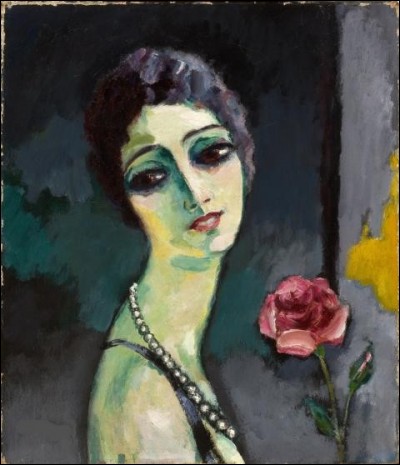 Cette femme au collier est la muse d'un tableau intitulé "Portrait de Madeleine". Qui l'a réalisé ?