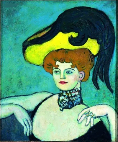 Qui a peint "Courtisane au collier de gemmes" ?