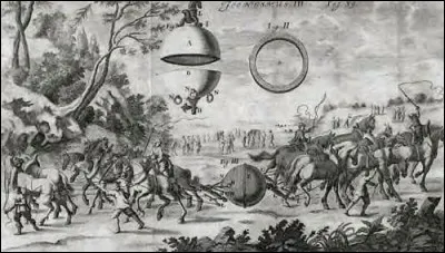 Dans un autre domaine des sciences, à quoi pouvait donc servir l'exercice montré sur cette gravure du XVIIe s. ?