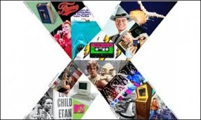 Quels sont les deux décennies qui correspondent à la 'génération X' ?