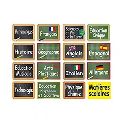 Quelle matière préférais-tu à l'école ?