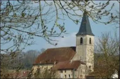 Vous avez sur cette image l'église Saint-Oyan de Mesnay. Commune Jurassienne, elle ne se situe pas ...