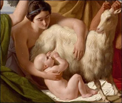 Cette chèvre a allaité Zeus. Qui est-elle ?