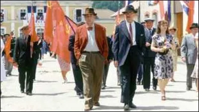 Quel est le titre de ce film se déroulant juste à la sortie de la guerre ?