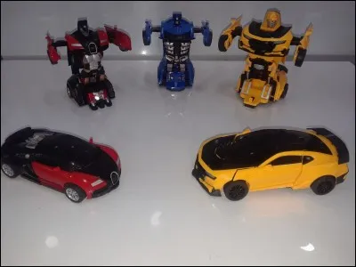 Les TRANSFORMERS débarquent chez Orbis! c'est du 1, 2, 3, 4 et ..