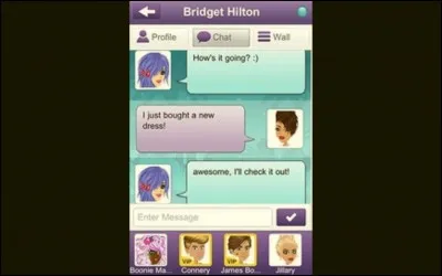 Quelles sont les particularités des messages (PC mobiles) ?