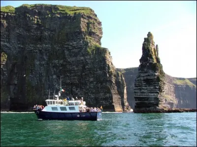Dans quel comté se situent les superbes "cliffs of moher"?(falaises des ruines) ?