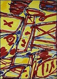 Quel thoricien de l'Art brut n au Havre a ralis la srie des Mires en 1984 ?