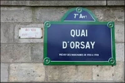 "Q" comme "Quai d'Orsay". Quel ministère trouve-t-on à cette adresse ?