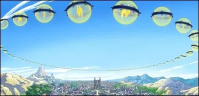 Quel est le premier personnage à avoir pris des dommages à cause du Palais de la Foudre invoqué par Luxus ?