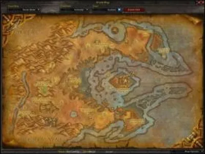 Quelle région d'Azeroth fut modifiée par les gobelins du cartel Baille-Fonds pour représenter le symbole de la Horde ?