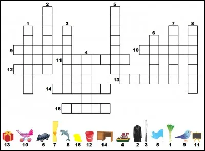 Quel mot peut-on mettre au numéro 3 ?