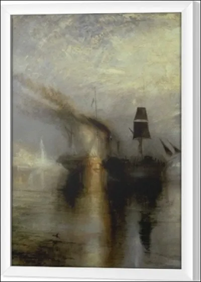 Quel peintre fut surnommé "Le peintre de la lumière", dont une des uvres les plus célèbres est "Pluie, Vapeur et Vitesse" ?