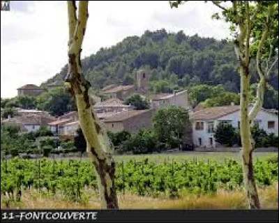 Je vous emmène maintenant en Occitanie, à Fontcouverte. Commune du vignoble de la Montagne d'Alaric, elle se situe dans le département ...