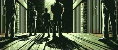 Pourquoi le quartier des condamnés à mort du pénitencier de Cold Mountain est-il surnommé "La Ligne verte" ?