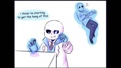 Avec qui Sans travaille-t-il ? ( Au laboratoire)