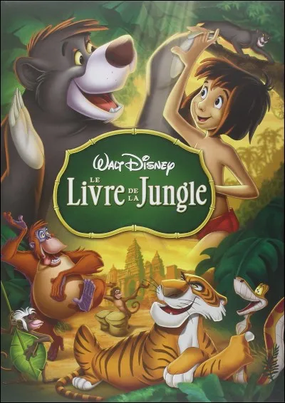 Dans "Le Livre de la jungle", qui enlève Mowgli lorsqu'il est sur le ventre de Baloo ?