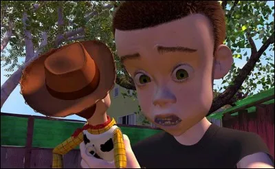 Dans "Toy Story 1", comment s'appelle celui qui est méchant avec ses jouets ?