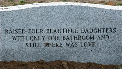 Cette personne est parvenue, dans sa vie, "a élever 4 adorables filles [...], et il y avait quand même de l'amour." (Complétez les points de suspension !)